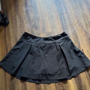 Love Tree Black Skater Skirt
